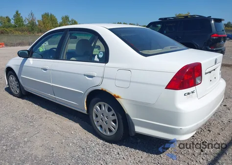 2004 Honda Civic Lx из США, поврежденный, VIN 2HGES16604H630203